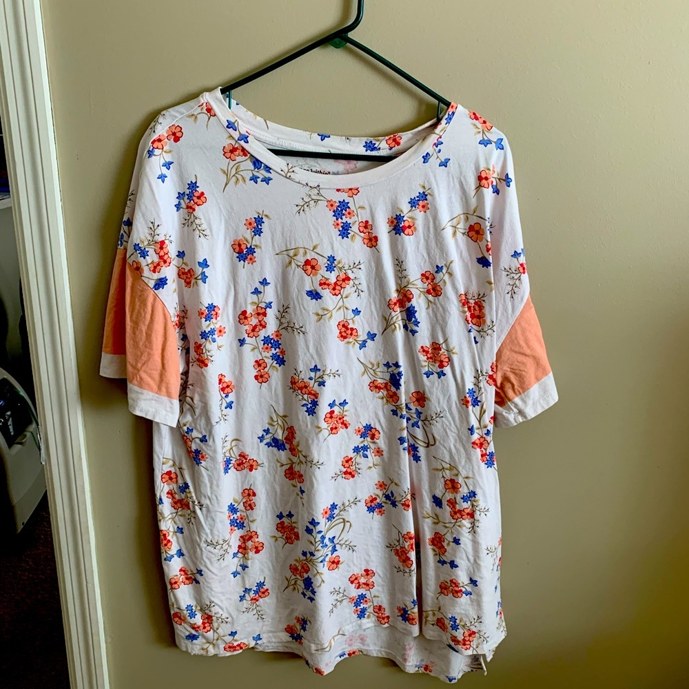 Women Within Short Sleeve Shirt